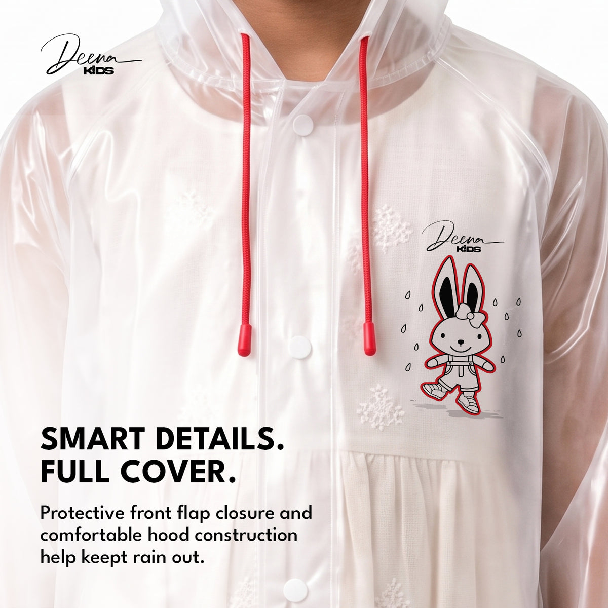 Deena Kids Girls Raincoat