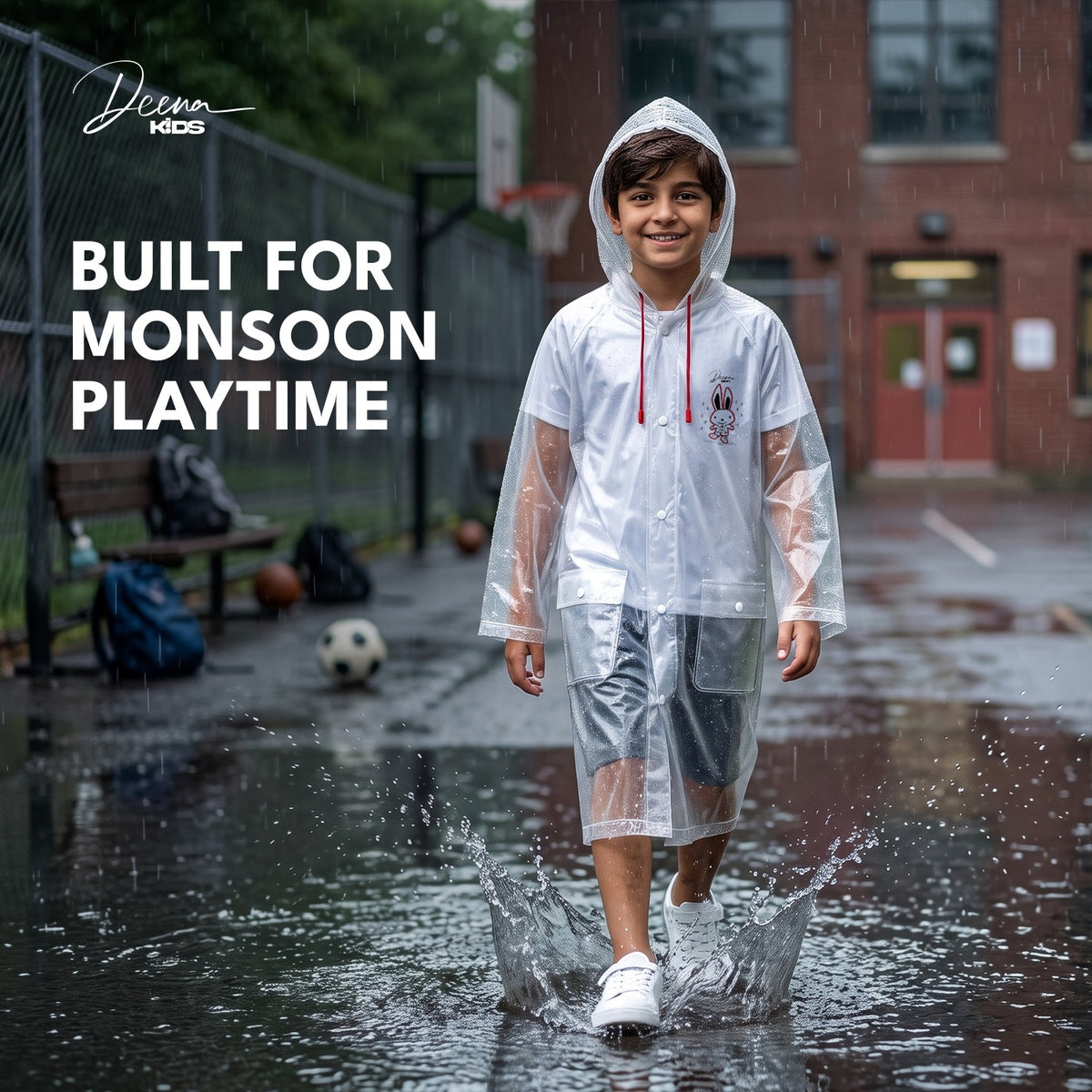 Deena Kids Boys Raincoat