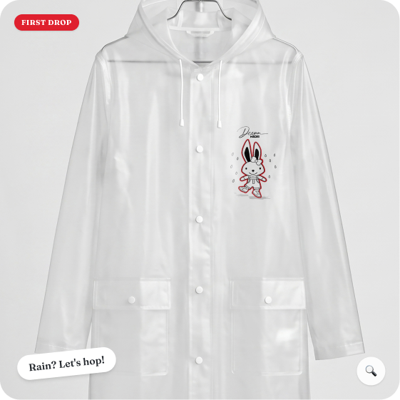 Deena Kids Girls Raincoat